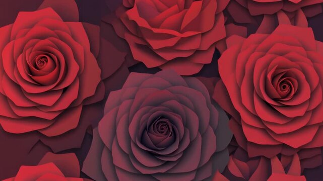 Vibrant red roses in a beautiful floral arrangement.