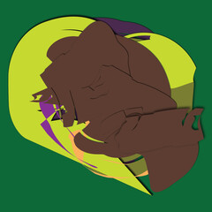 A simple placeholder for a vector file icon