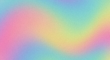 A gradient blend of soft pastel waves across a smooth canvas illustration