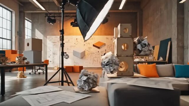 Bright Creative Loft Studio for Experimental Design on World Creativity and Innovation Day