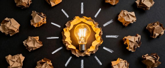 Creative Idea Generation with Light Bulb