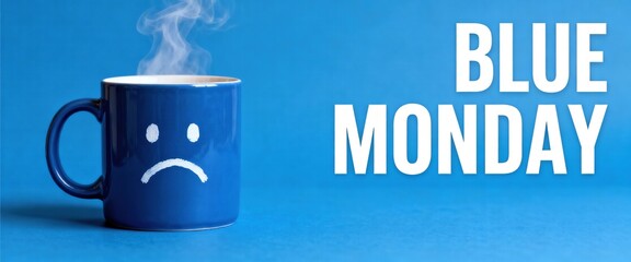 Blue Monday Coffee Cup Sadness
