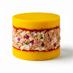 Tuna Salad Sandwich with Red Pepper Paste and Mayo