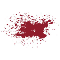 Blood Splatter Splash Stain Illustration Graphic
