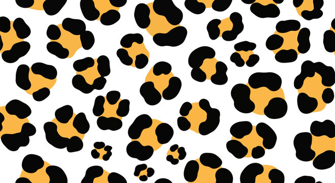 Leopard Print Image, Photography, Animal Pattern, Wildlife Texture, Abstract Design