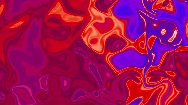 Color gradient horizontal liquid flow in blue pink purple tones