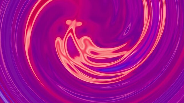 Gentle liquid colors horizontal motion with blue pink and purple