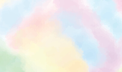 Pastel colorful rainbow paint abstract background wallpaper texture surface pattern watercolor banner magic graphic design pastel poster rainbow gradient beautiful texture background wallpaper smooth  © StreetOnCamara