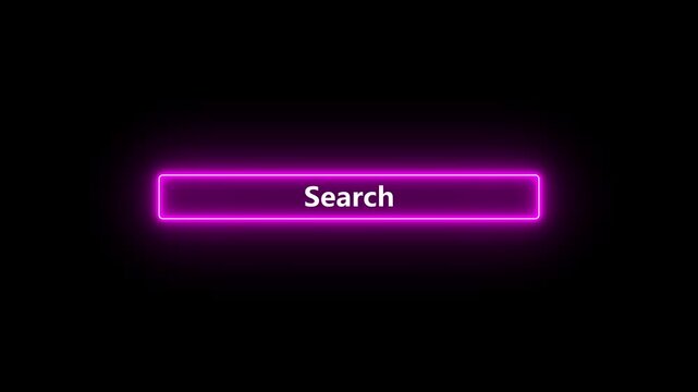 Searching on internet. Using search engine start a own business Internet Searching Engine Line. Web Search. Appearance popping up background. Search bar icon ui. internet search browser. 4K