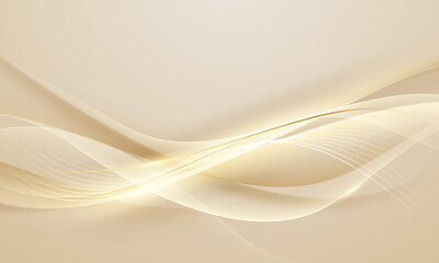 Fototapeta premium golden background design With luxurious effect elements Vector illustration