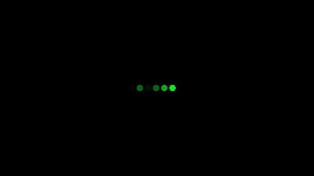 Website loader animation. Loading progress icon animation for web design.