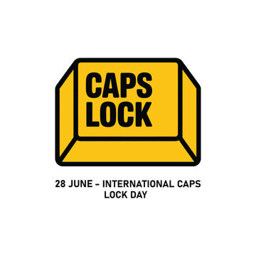 Caps Lock Keyboard Sign