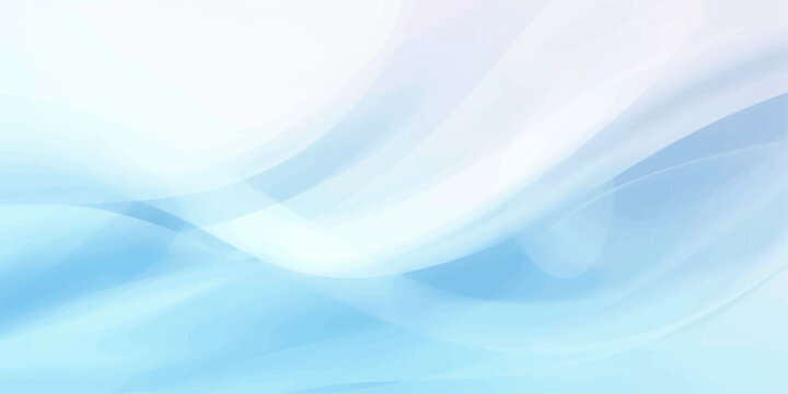 Abstract blue wave background featuring a smooth flowing motion with soft light patterns and vector line curves designed for a modern business wallpaper