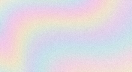 Abstract gradient blend of soft pastel colors across a smooth surface illustration