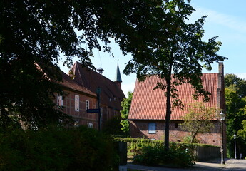 Historical Monastery Isenhagen in Hankensb&uuml;ttel, Lower Saxony