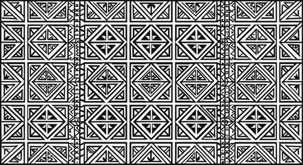 black and white geometric pattern