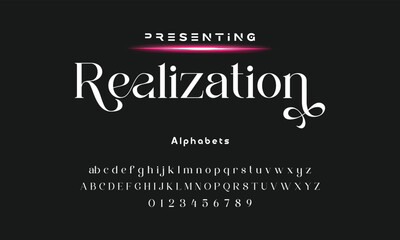 Elegance Luxury wedding alphabet font. Typography elegant classic lettering serif fonts decorative vintage retro for logo. vector illustration.