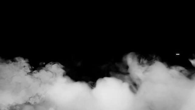 Powerful "Force Is Powerful" Text Animation with Smoke and Sparkle Effects