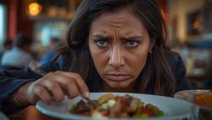 Mother dismisses unhealthy restaurant meal; orthorexic parent oversees allergic child's diet