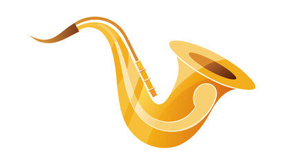 Fototapeta premium Abstract Saxophone Flow