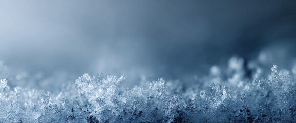 Smooth winter frost texture on matte gradient surface, minimal elegant backdrop, 32k ultra HD