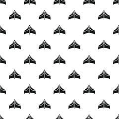 Obraz premium Circus tent pattern repeating over white background creating a simple wallpaper