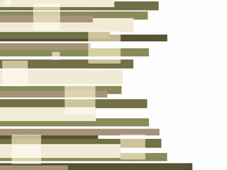 グリーンのランダムなストライプ柄の抽象的な背景素材