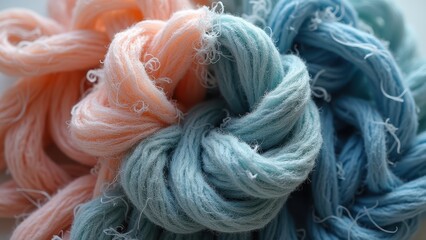 Circular fashion: clothing fibers breaking down and reforming into new garments, textile recycling fashion waste