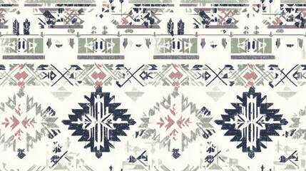 おしゃれなエスニック模様