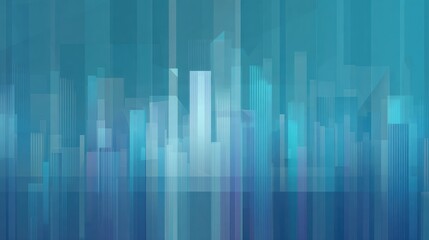 青い長方形の背景