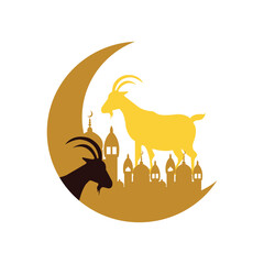 Islamic Moon Aith Sacrificial Animals