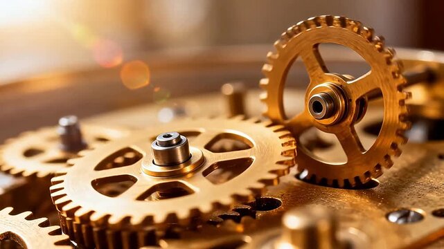 Golden gears in mechanical system