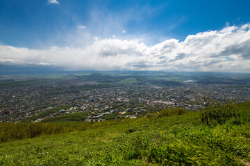 Obraz premium Panoramic view of Pyatigorsk