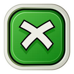 Obraz premium Green checkmark icon symbol for success, approval, and confirmation signs in UI and digital interfaces.