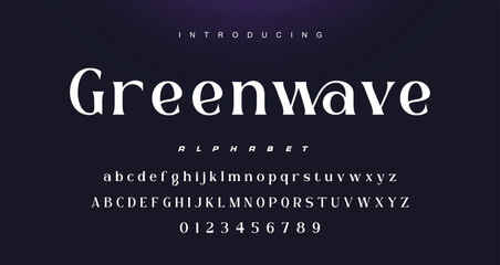 Typography beauty fashion elegant minimalist serif italic fonts decorative wedding vintage retro logos. Minimal luxury font alphabet logo. Vector illustration.