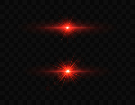 Nova scarlet burst. Intense red flare with dynamic sparks radiates power. Sharp beams and glowing mist dramatize scene.