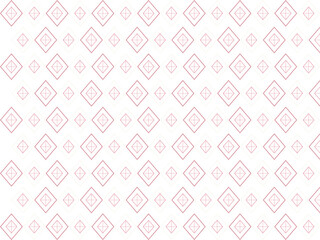 Pink Diamond Rhombus Geometric Pattern Background Vector Graphic Design