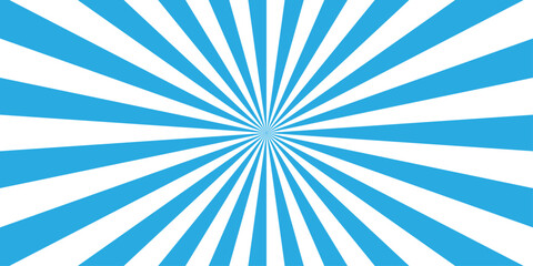 Vector sunray stripe background. Light sunburst glowing background. Sunburst pattern summer social banner. vector illustration pattern beam rays. Spiral radial striped backdrop design.