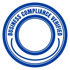 Business Compliance Verified Stamp for Regulatory Approval and Corporate Governance