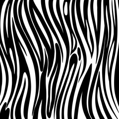 Black and white White tiger, zebra print stripes background 
