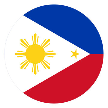 Circle Philippines Flag Asian Country