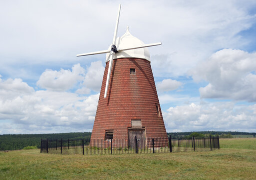Halnaker Windmill on top of Halnaker Hill near Boxgrove, West Sussex