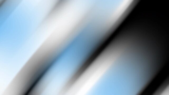 High tech blue background featuring metallic silver flowing shapes