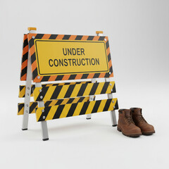 under construction background