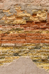 weathered brick wall texture background
