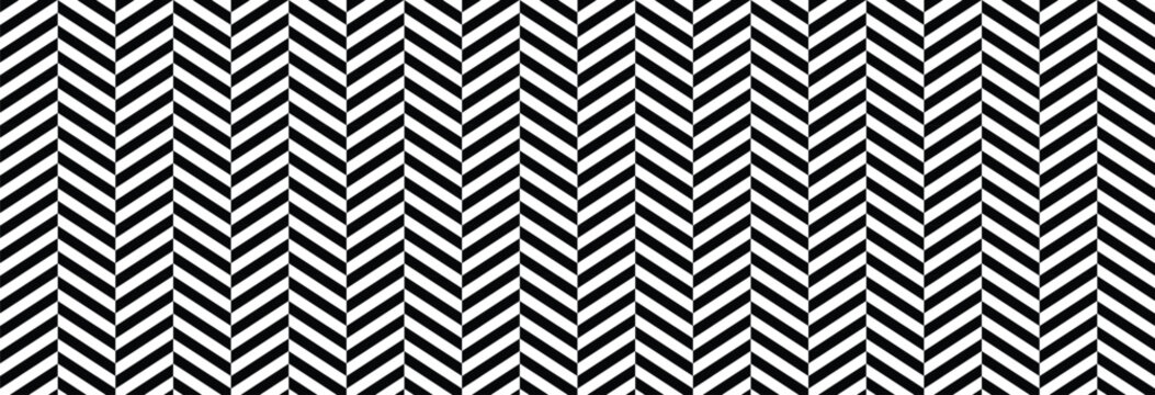 herringbone seamless pattern black and white chevron