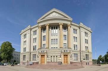 Fototapeta premium Aussenministerium, Ministry of Foreign Affairs of the Republic of Latvia, Riga, Lettland