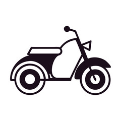 Fototapeta premium A sleek and modern design of a motorcycle with a sidecar attached.