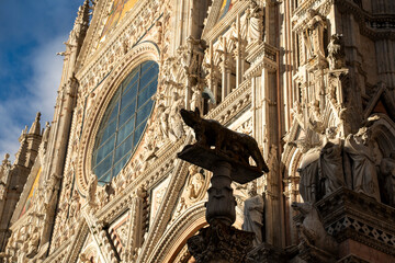 Obraz premium Italy Tuscany Siena Cathedral view of the Duomo