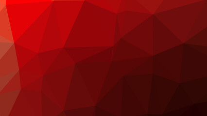 Illustration image of an abstract red geometric background 